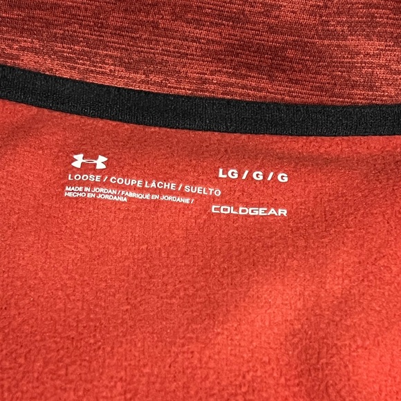 Men’s Under Armour 1/4 Zip fleece size Large - Picture 3 of 4